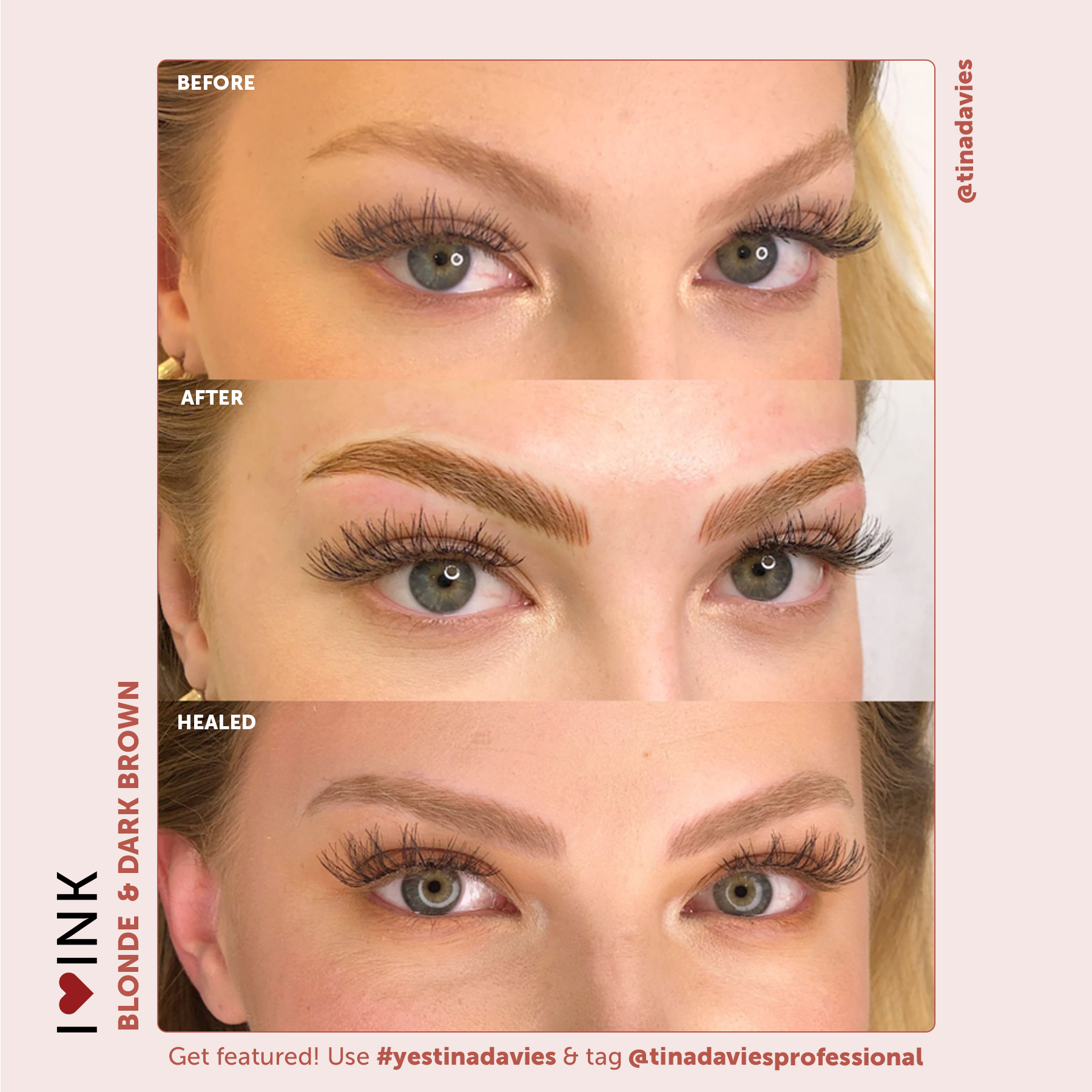 I ❤️ INK Eyebrow Pigment Collection
