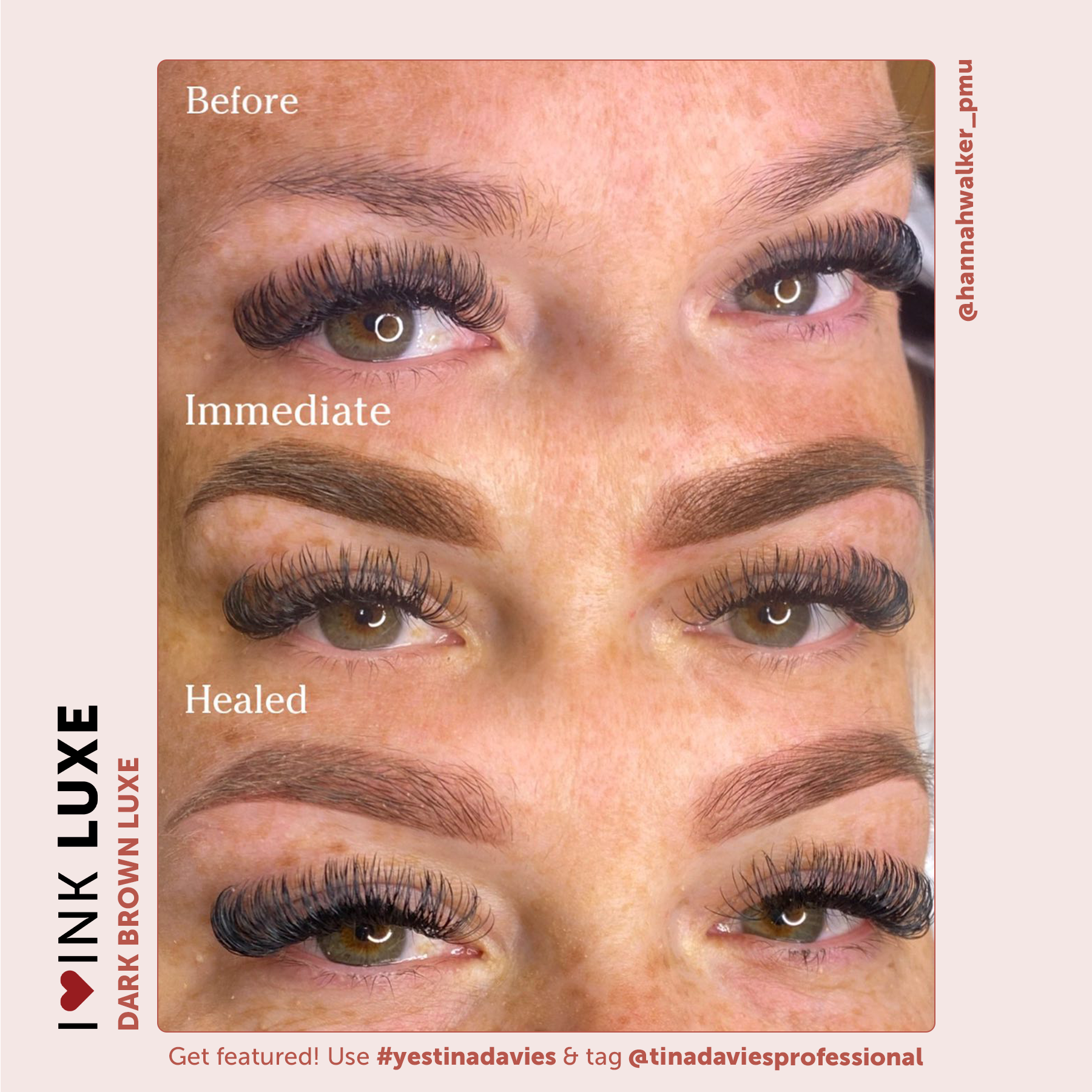 I ❤️ INK Brow Pigment Collection LUXE