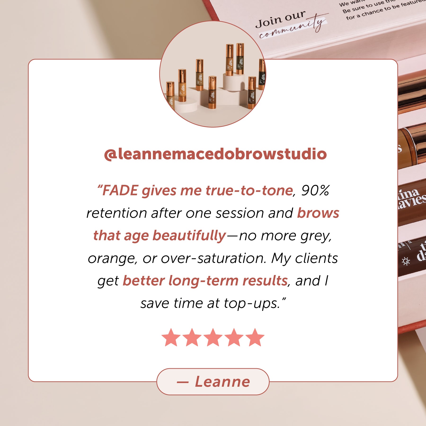 FADE Eyebrow Pigment Collection