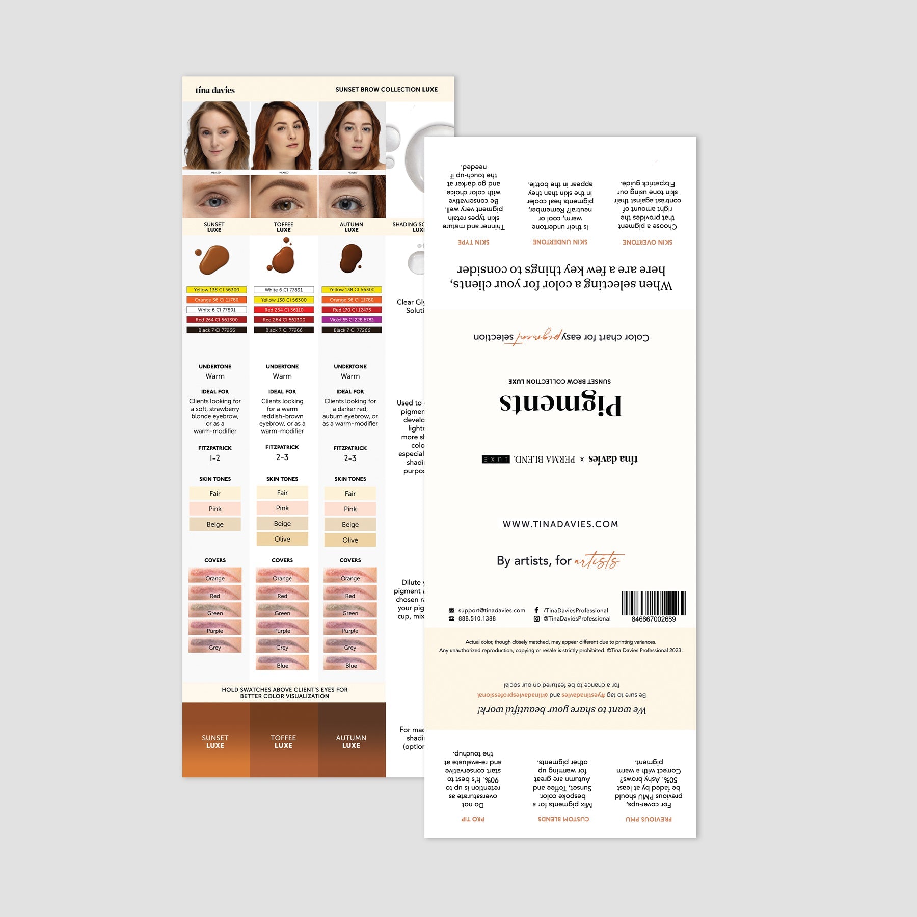 Sunset LUXE Color Chart (100% off)
