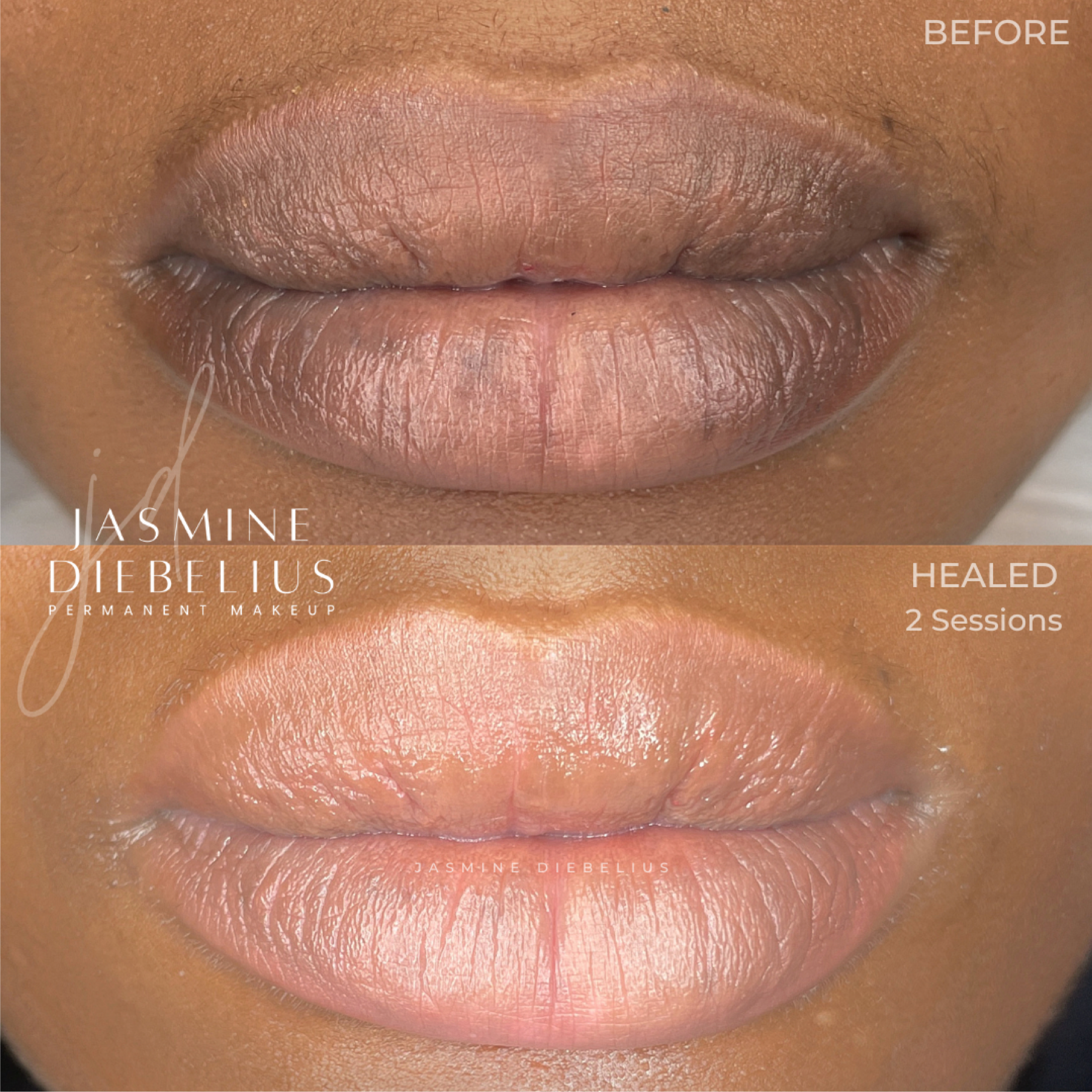 Lip Magic: Dark Lip Neutralization by Jasmine Diebelius