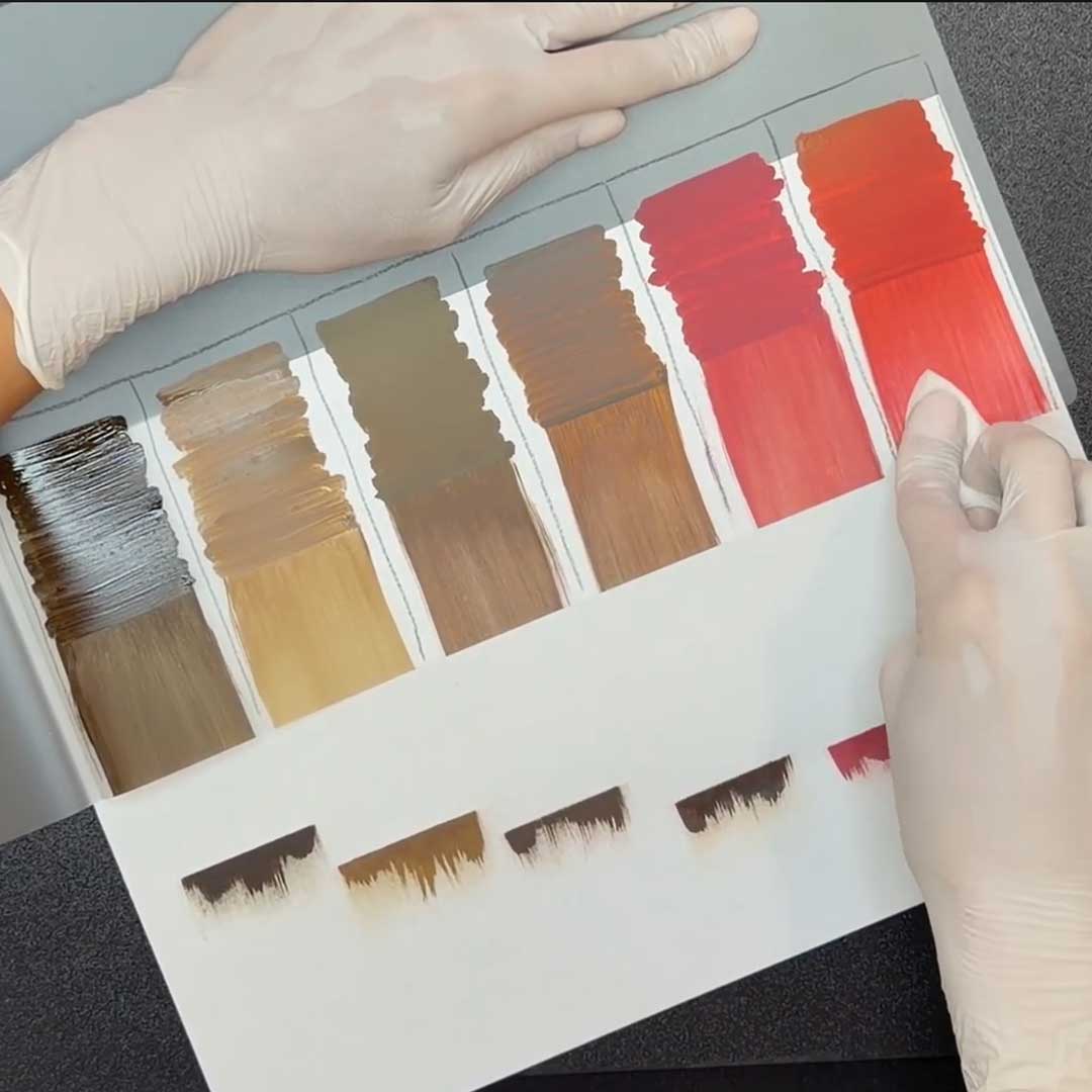 DIY Pigment Library: True-Tone Color Swatching by Ramona Krusinskiene