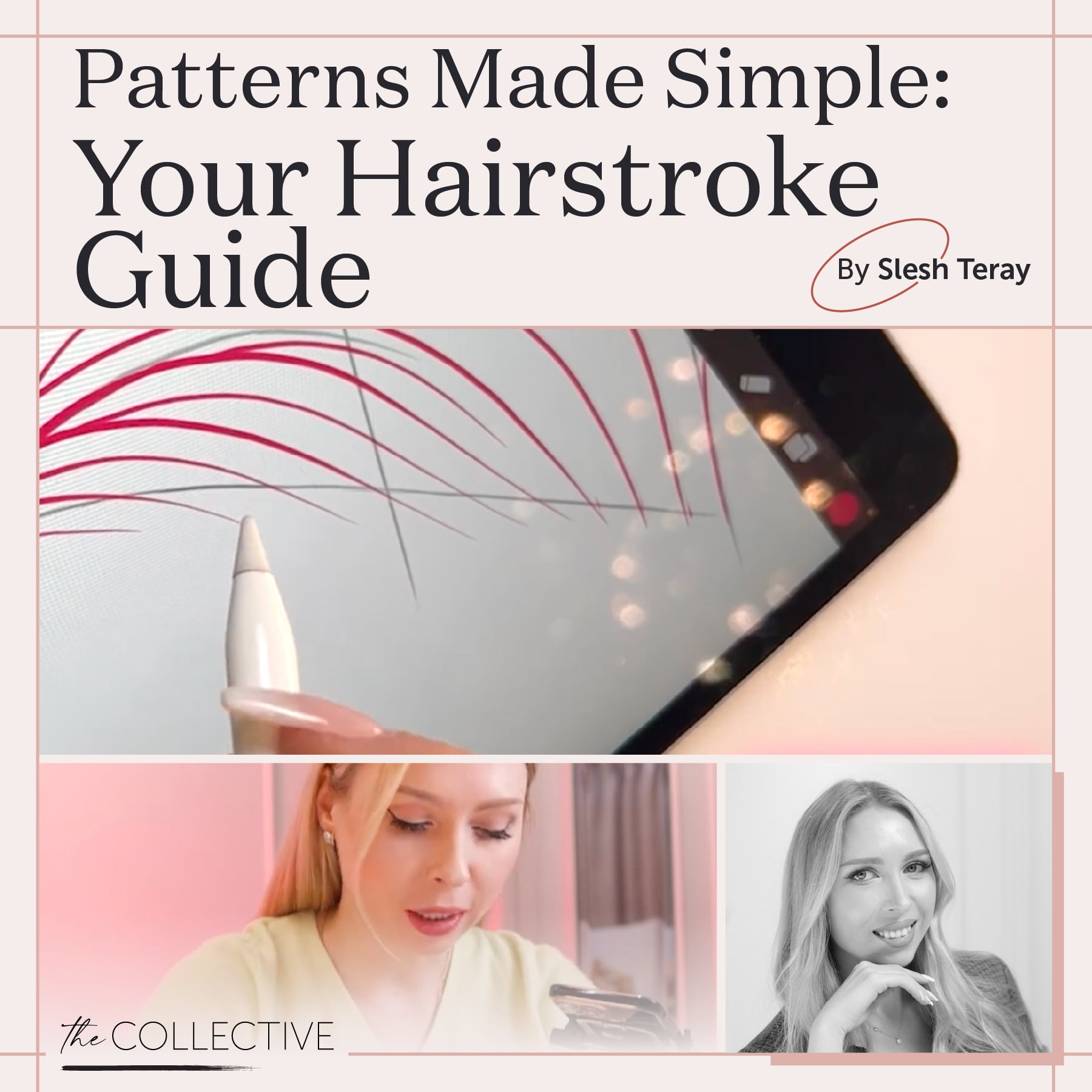 Patterns Made Simple: Your Hairstroke Guide by Slesh Teray